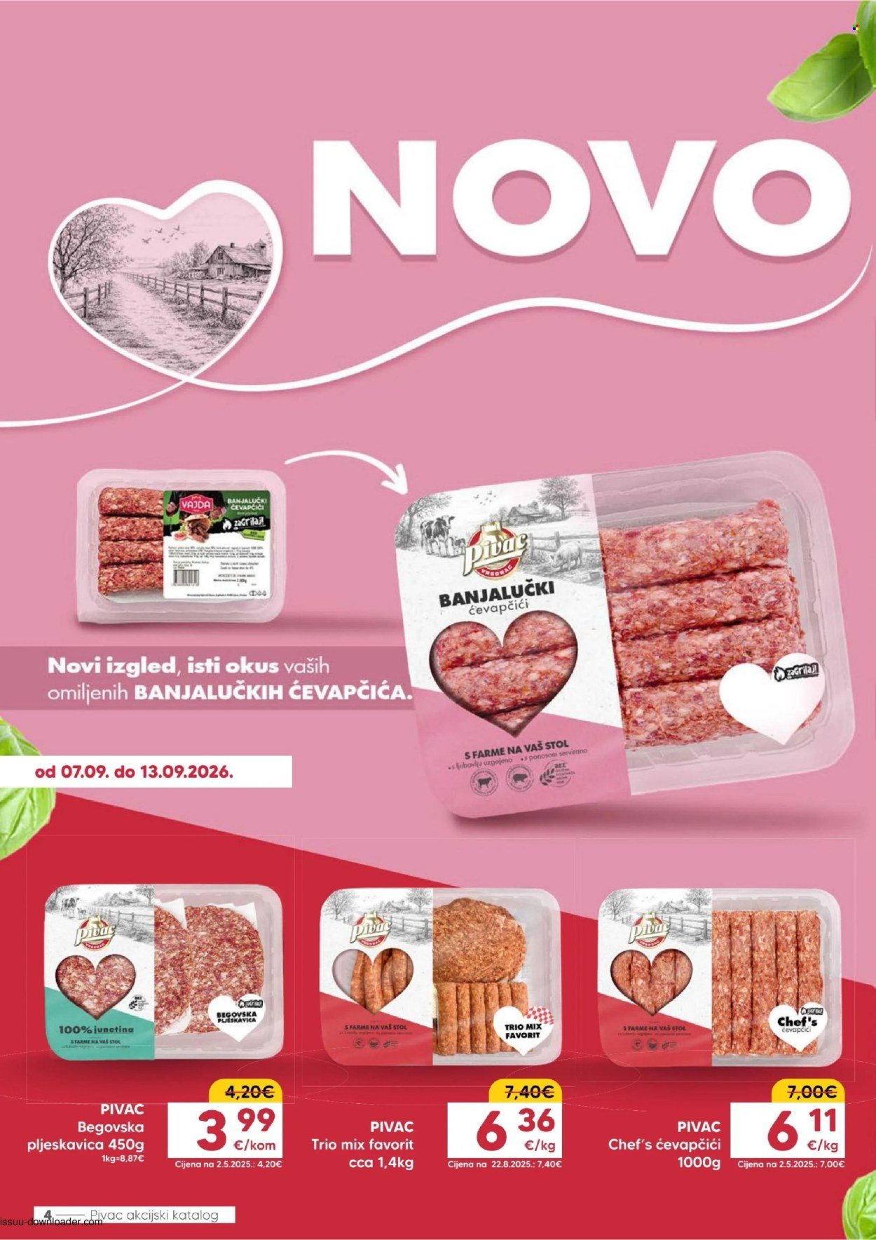 PIVAC katalog - Od ponedeljka 07.09.2026.