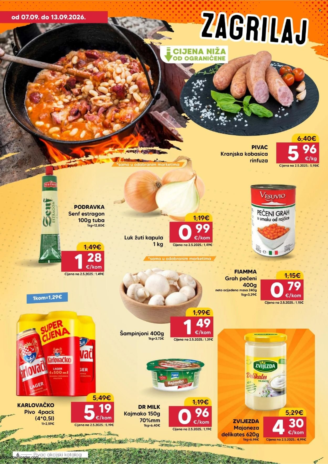 PIVAC katalog - Od ponedeljka 07.09.2026.