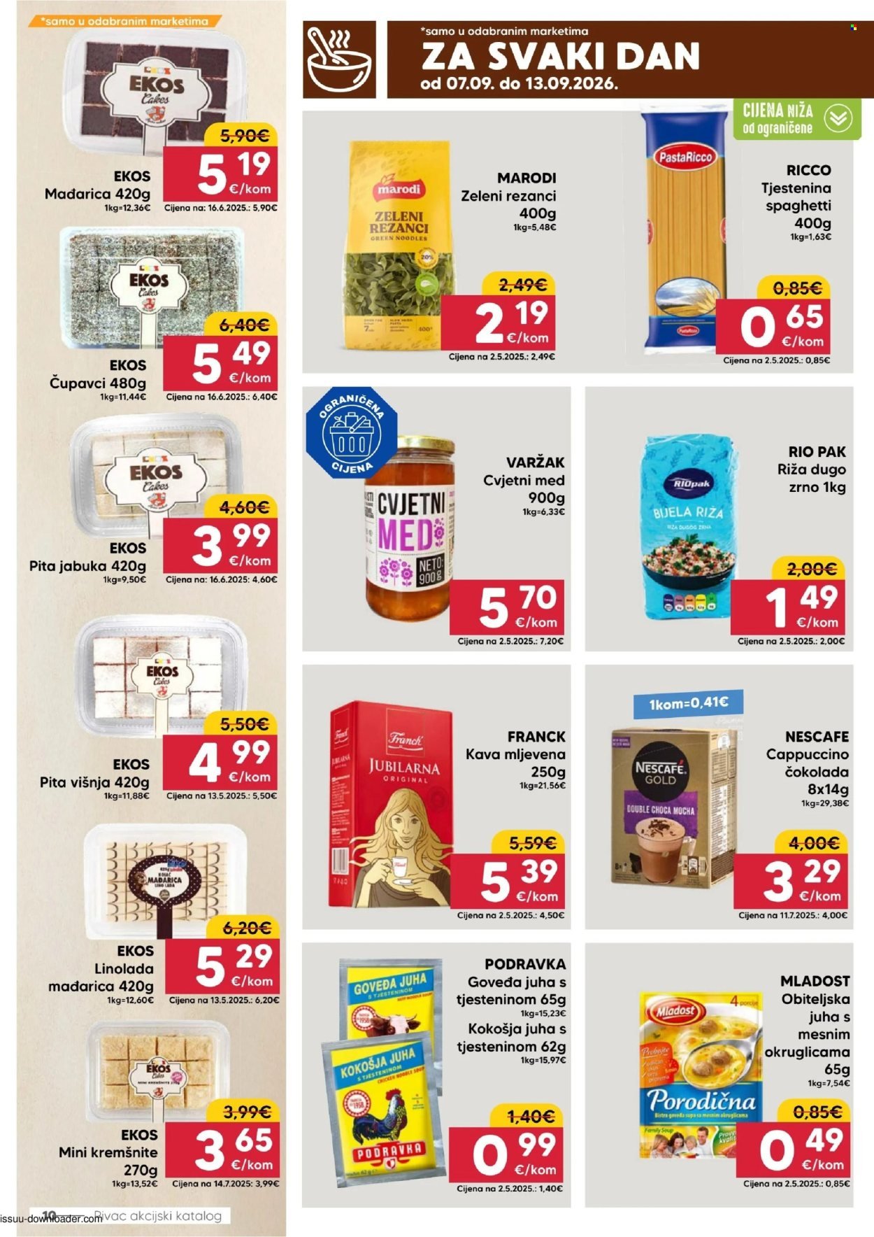 PIVAC katalog - Od ponedeljka 07.09.2026.
