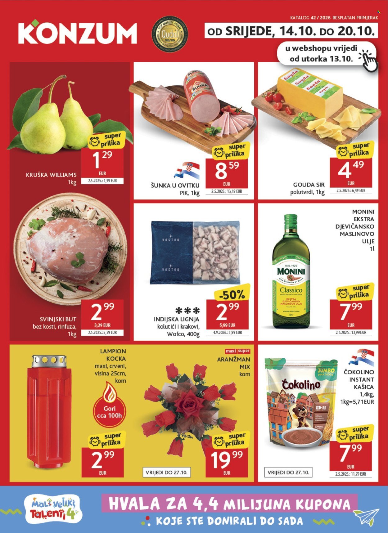 KONZUM katalog - Od srijede 14.10.2026.
