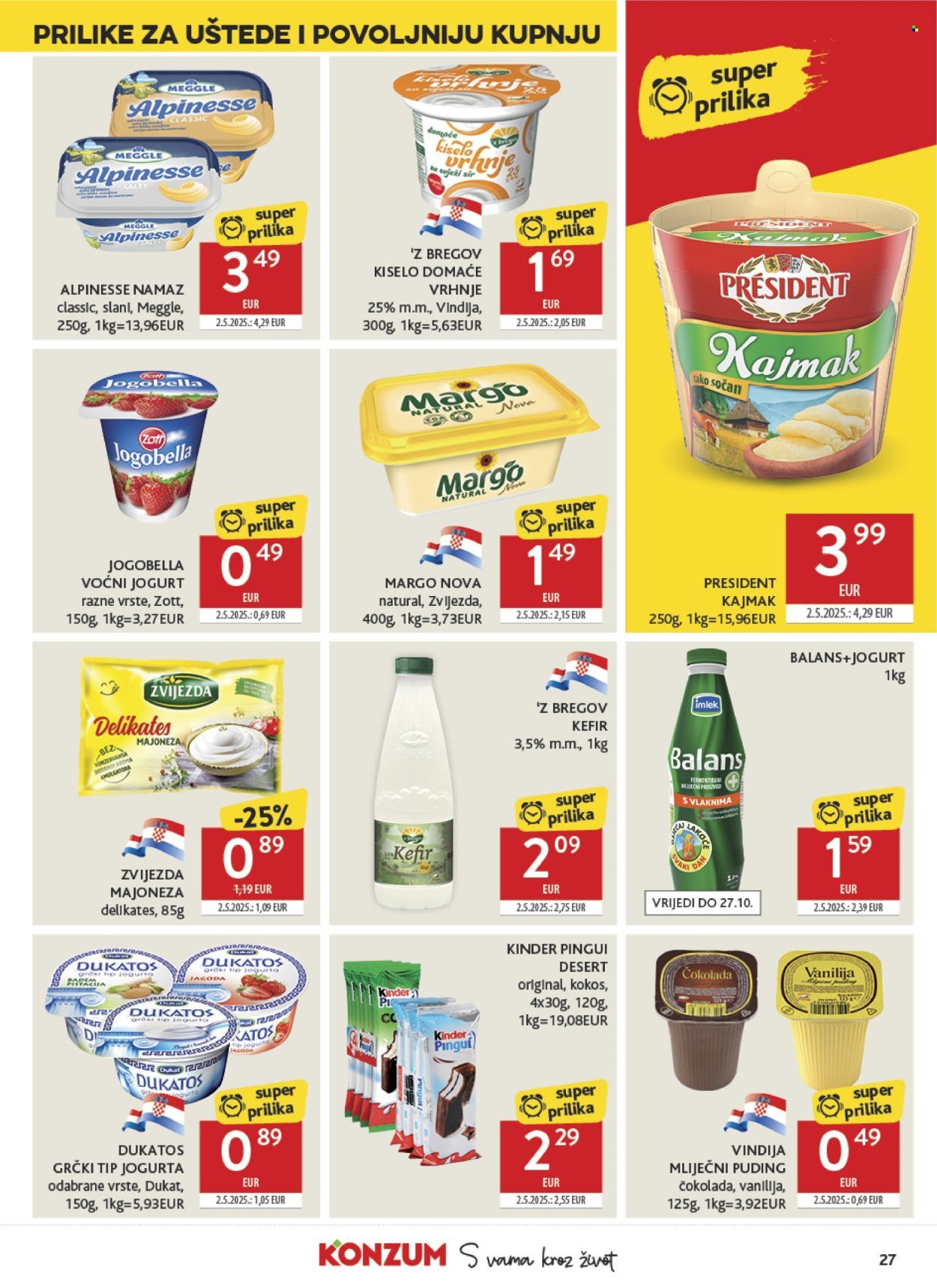 KONZUM katalog - Od srijede 14.10.2026.
