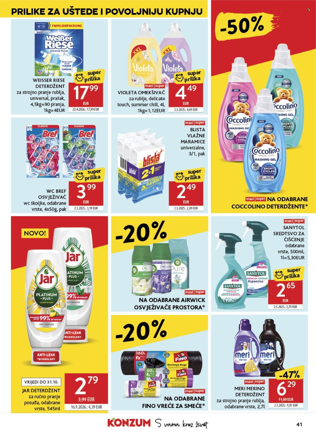 KONZUM katalog - Od srijede 14.10.2026.