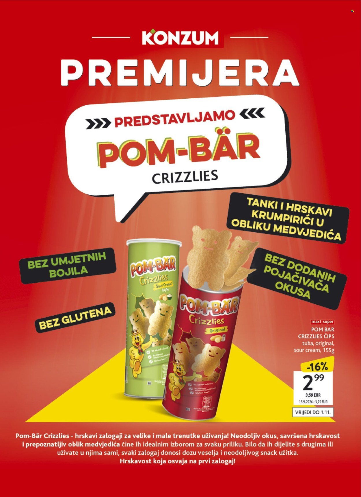 KONZUM katalog - Od srijede 14.10.2026.