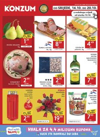 KONZUM katalog - Od srijede 14.10.2026.