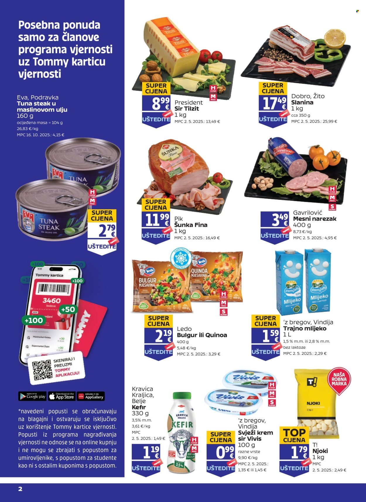 TOMMY katalog - Pogodnosti za Tommy vjerne članove