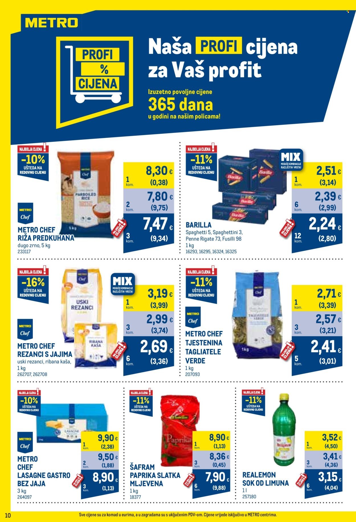 METRO katalog - Profi cijena