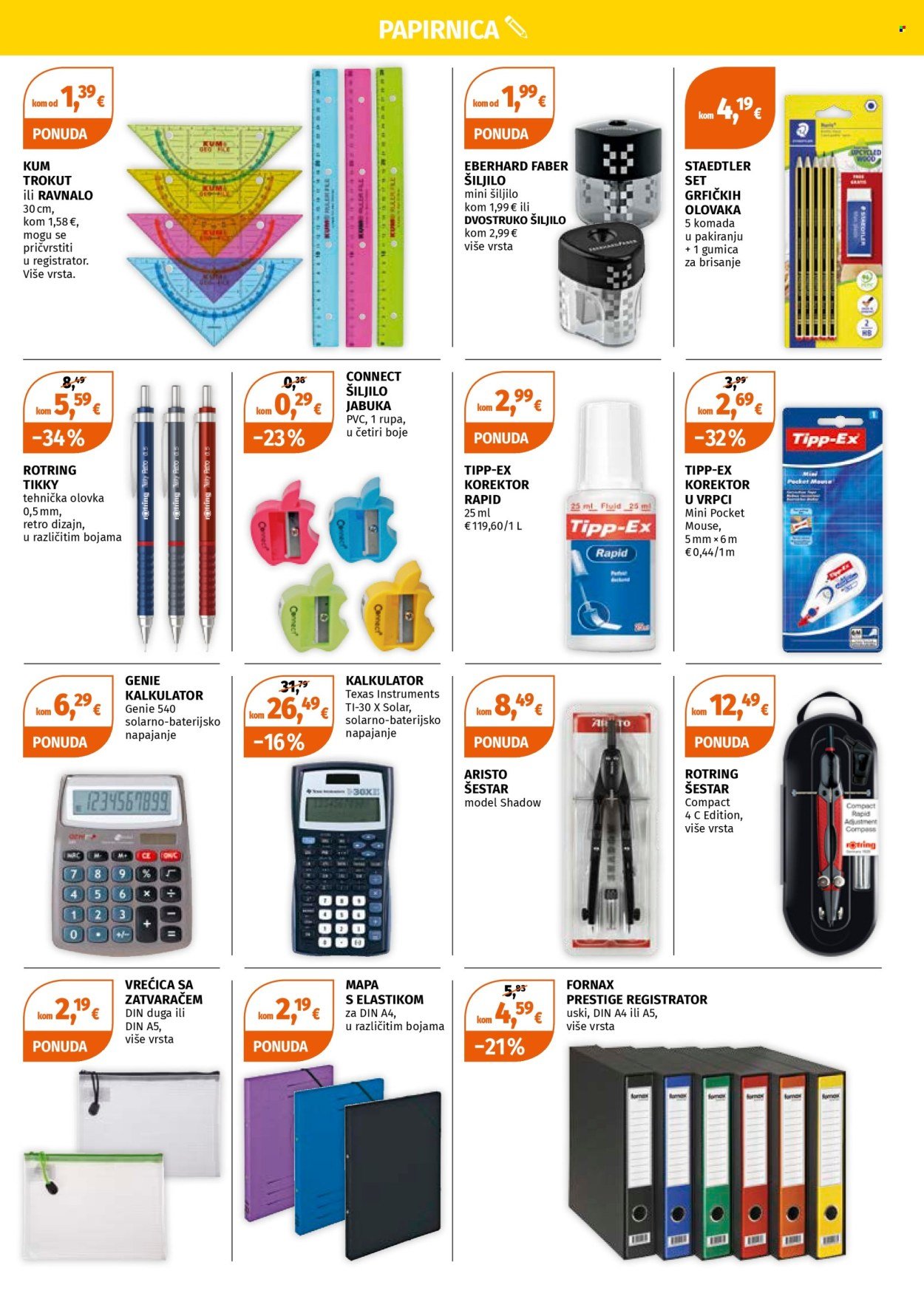 MÜLLER katalog - VELIKA PONUDA PROIZVODA ZA ŠKOLU PO SNIŽENIM CIJENAMA!