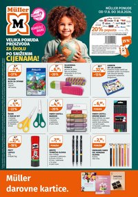 MÜLLER katalog - VELIKA PONUDA PROIZVODA ZA ŠKOLU PO SNIŽENIM CIJENAMA!