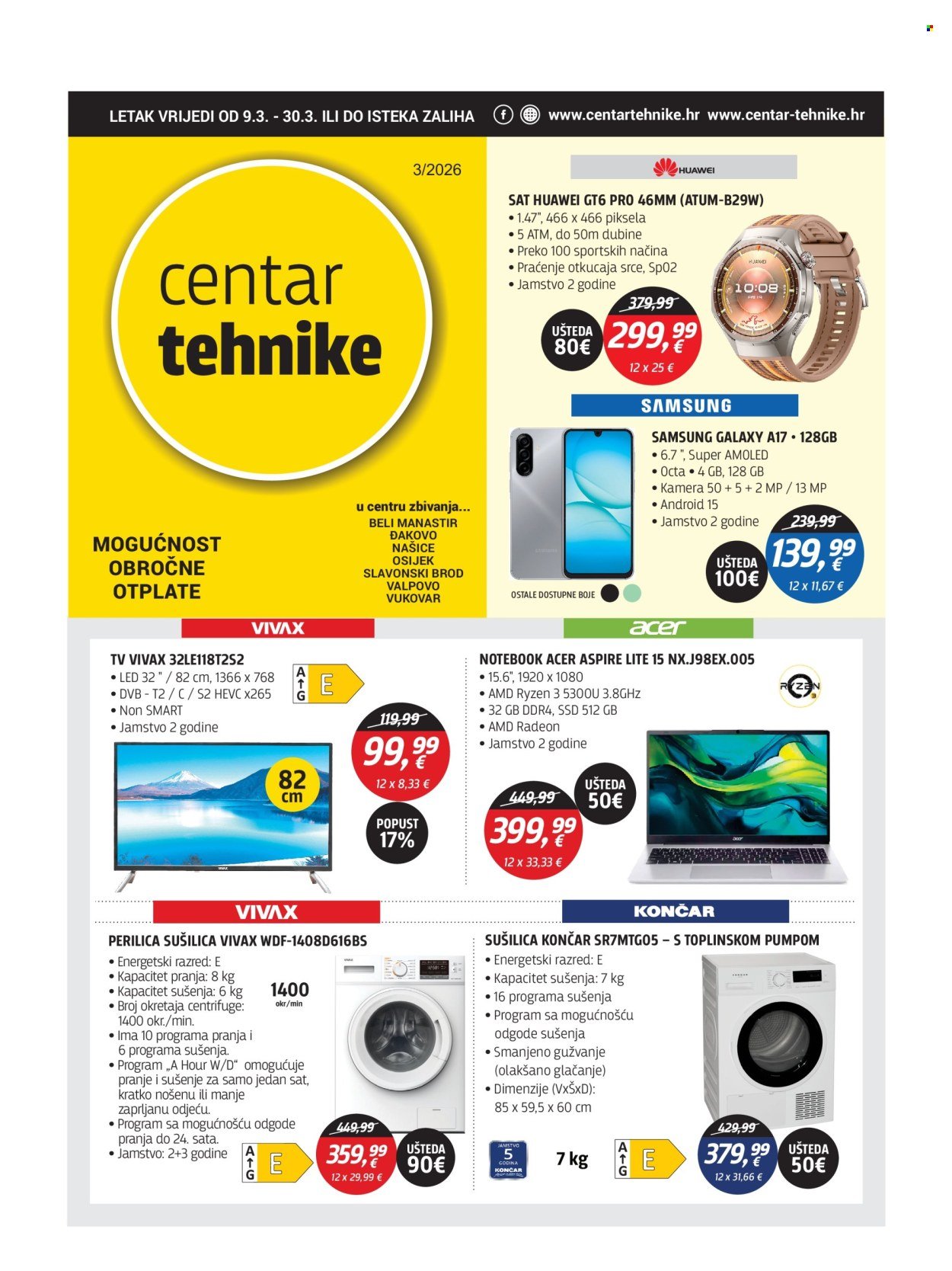 CENTAR TEHNIKE katalog - Od ponedeljka 09.03.2026.
