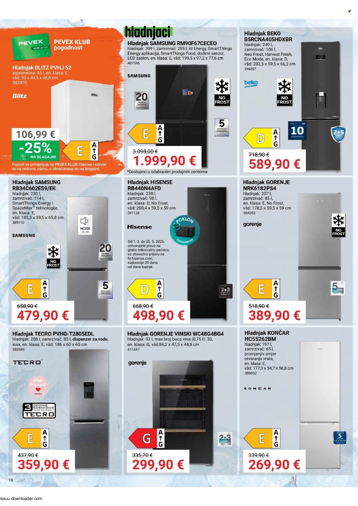 PEVEX katalog - Od četvrtka 30.04.2026.