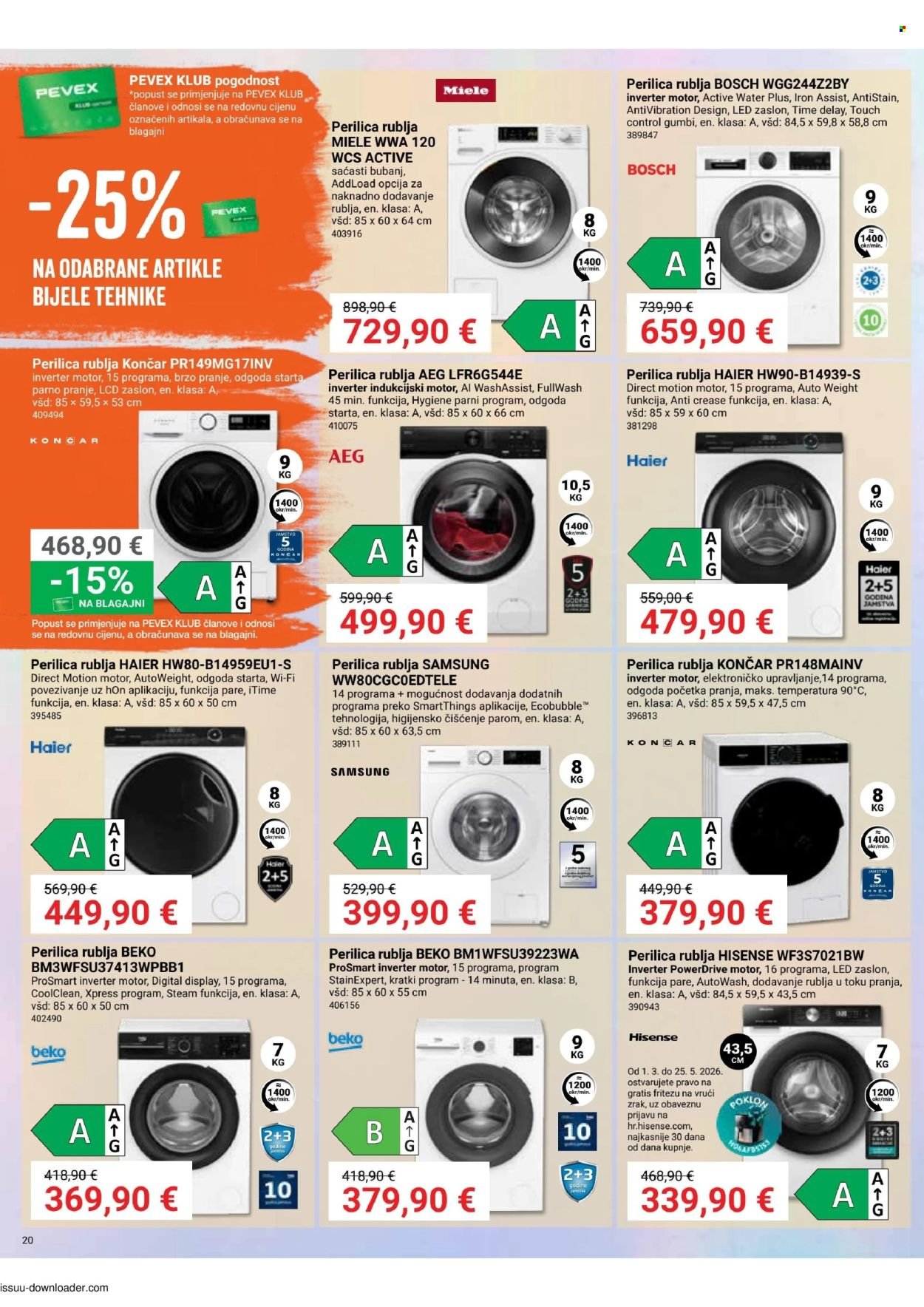 PEVEX katalog - Od četvrtka 30.04.2026.
