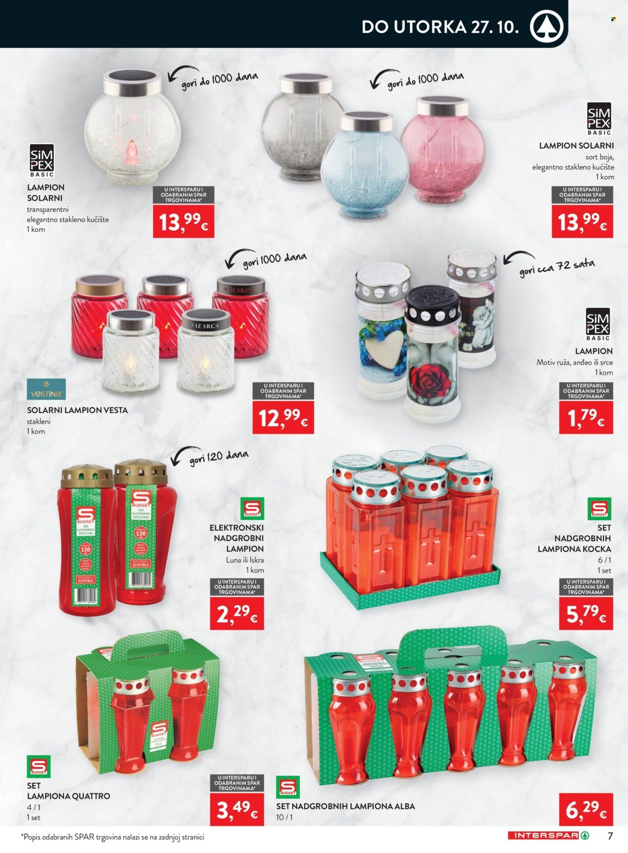 SPAR katalog - Od srijede 14.10.2026.