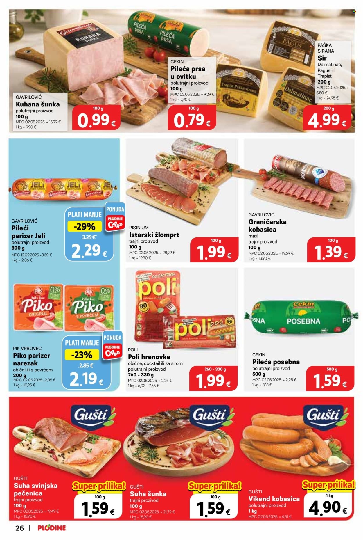 PLODINE katalog - Od srijede 01.07.2026.