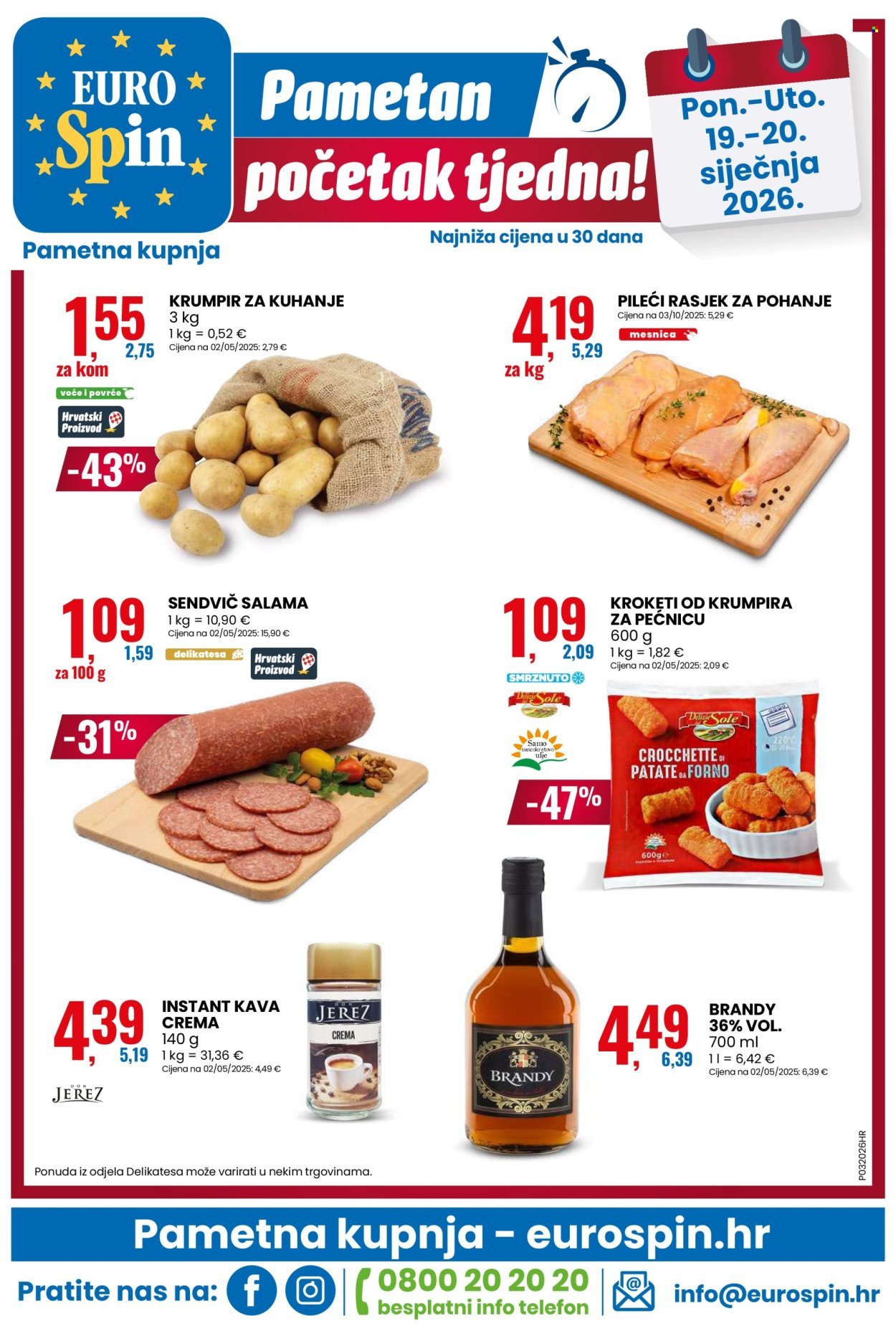 EUROSPIN katalog - Od srijede 14.01.2026.