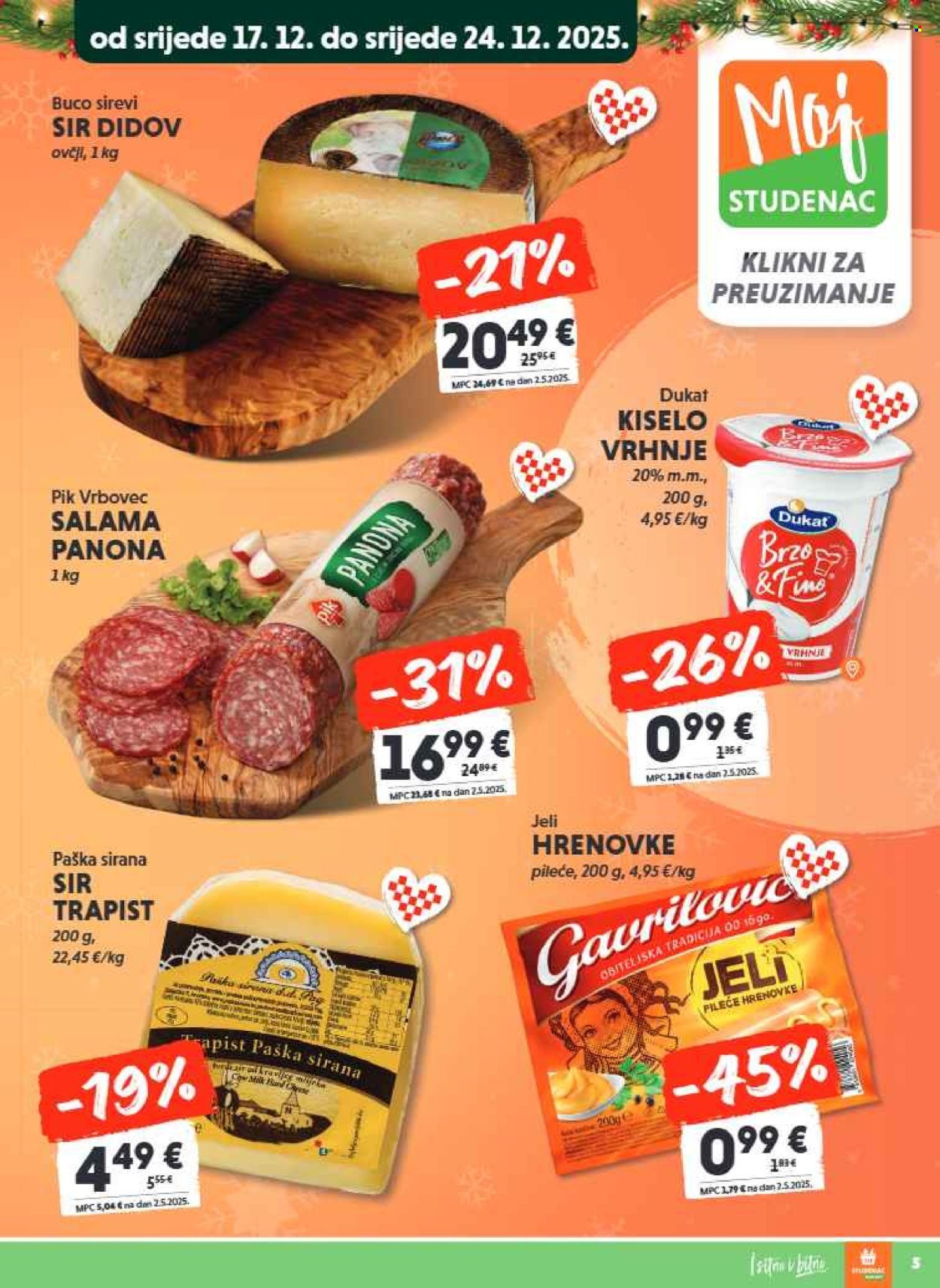 STUDENAC katalog - Od srijede 17.12.2025.