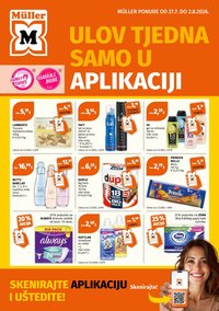 MÜLLER katalog - Ulov tjedna samo u aplikaciji