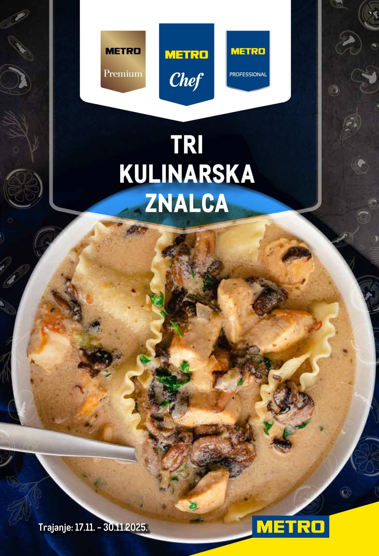 METRO katalog - Tri kulinarska znalca