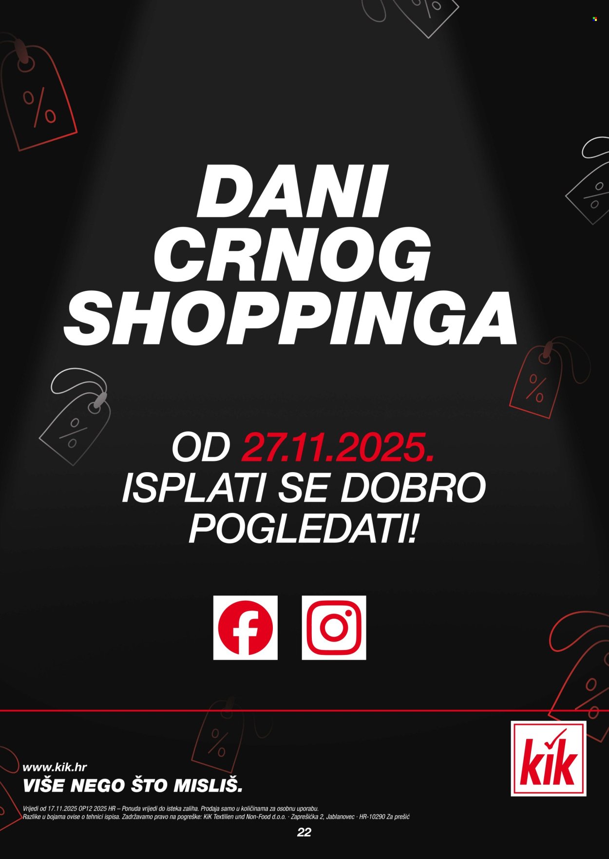 KIK katalog - Studeni 2025