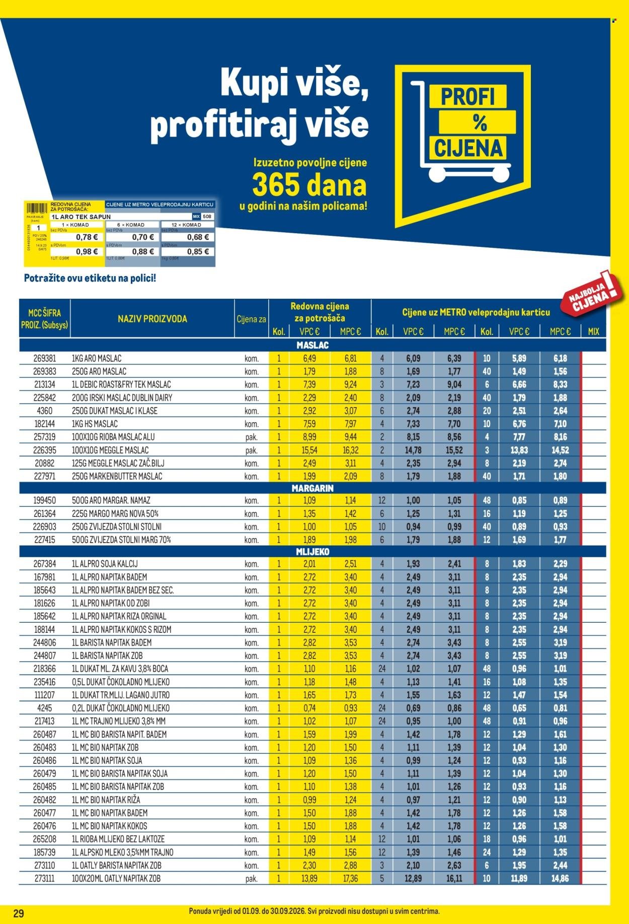 METRO katalog - Profi cijena