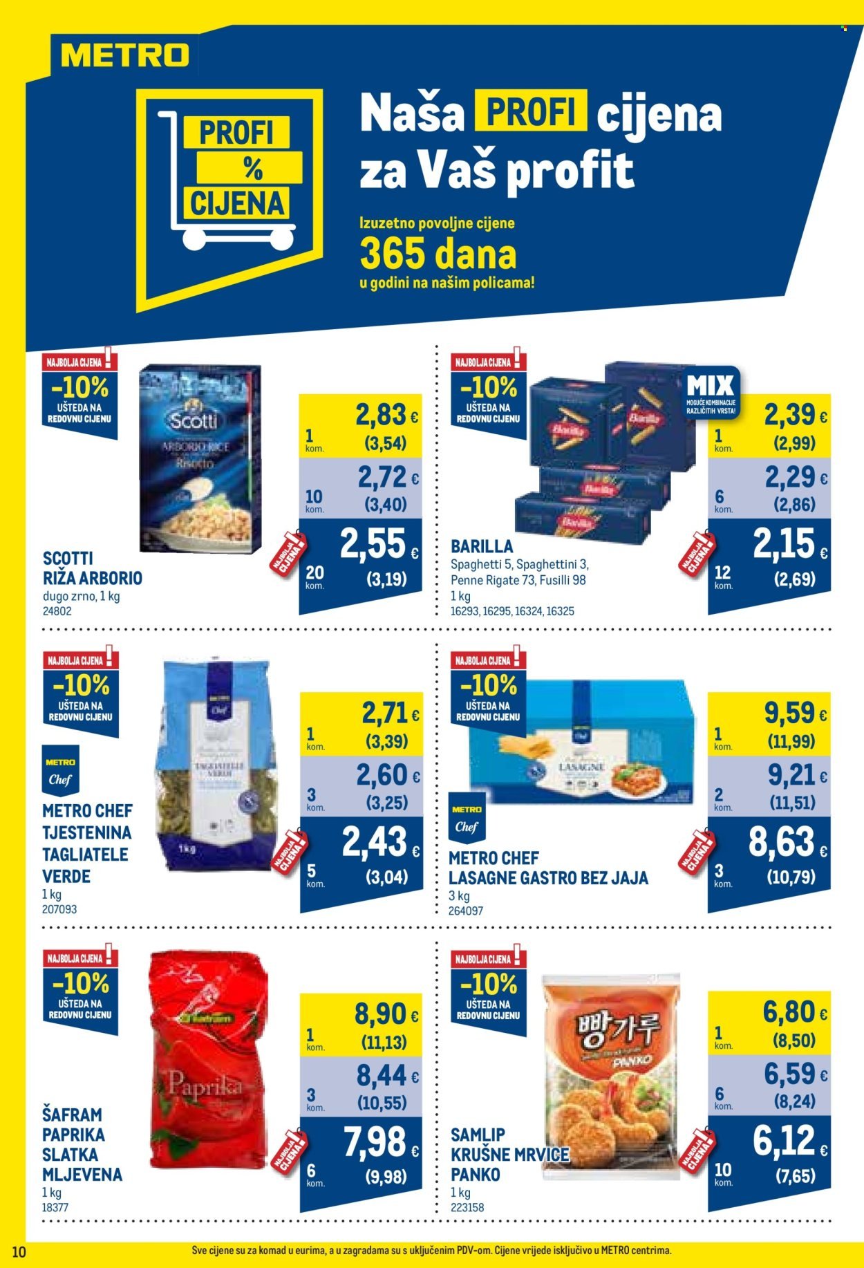 METRO katalog - Profi cijena