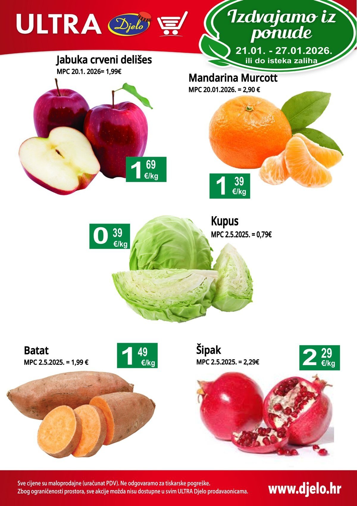 DJELO katalog - SVJEŽE VOĆE I POVRĆE