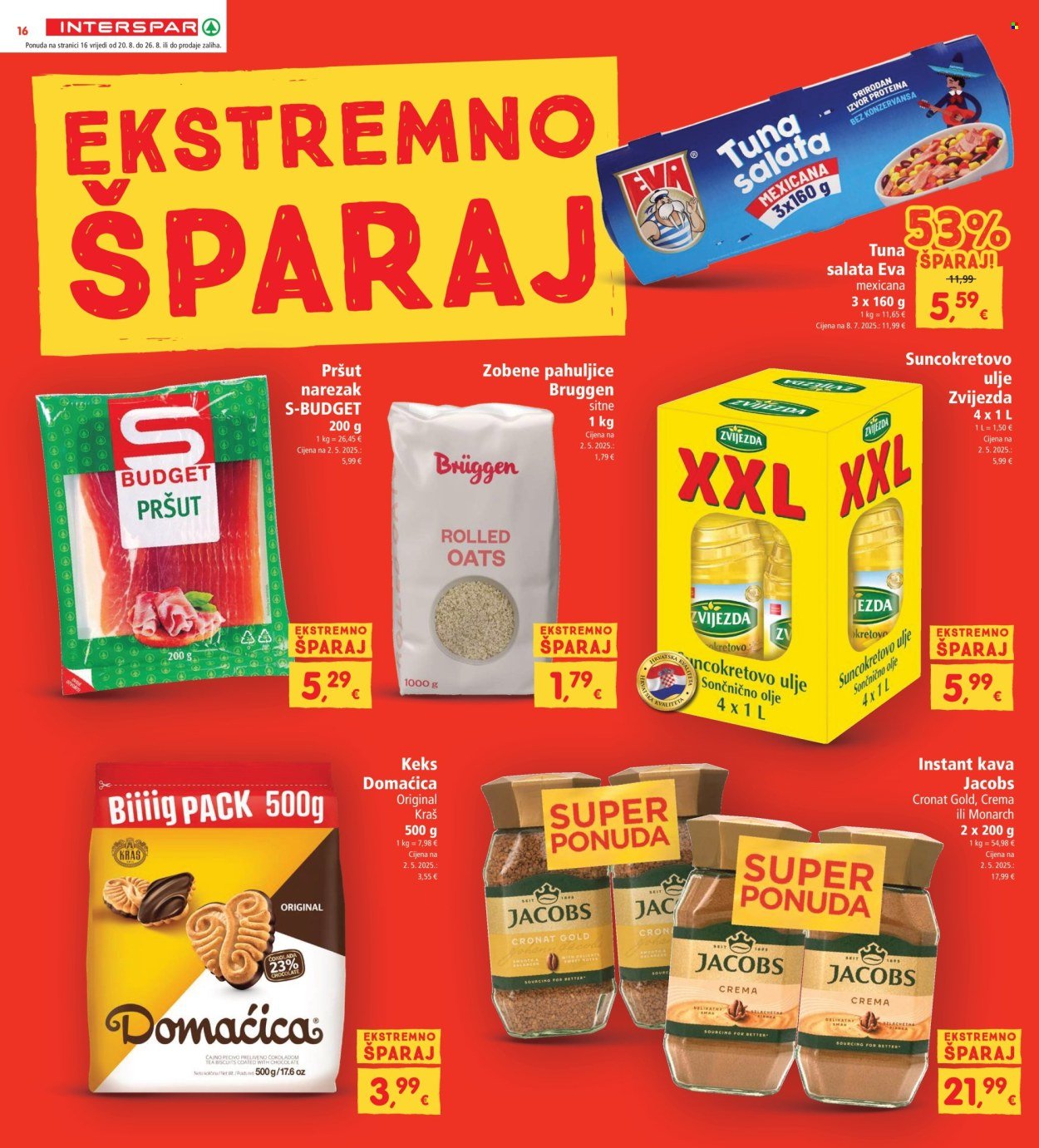 INTERSPAR katalog - Od srijede 20.08.2025.