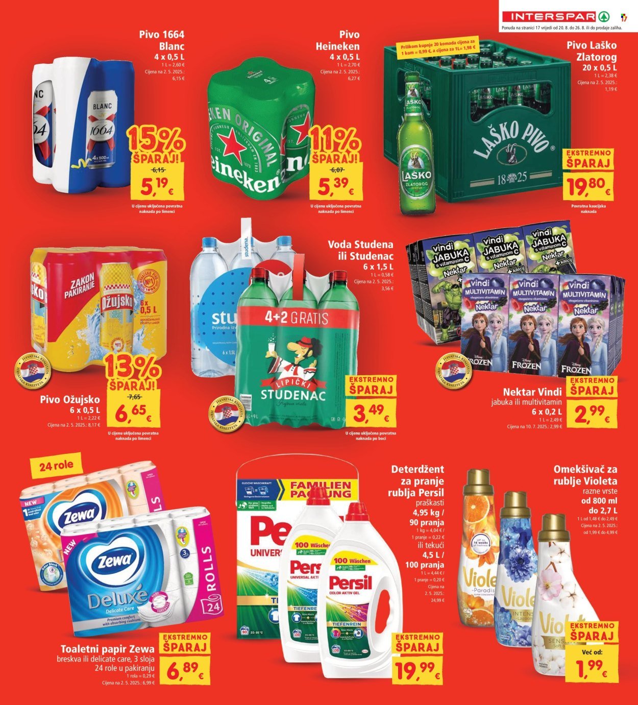 INTERSPAR katalog - Od srijede 20.08.2025.