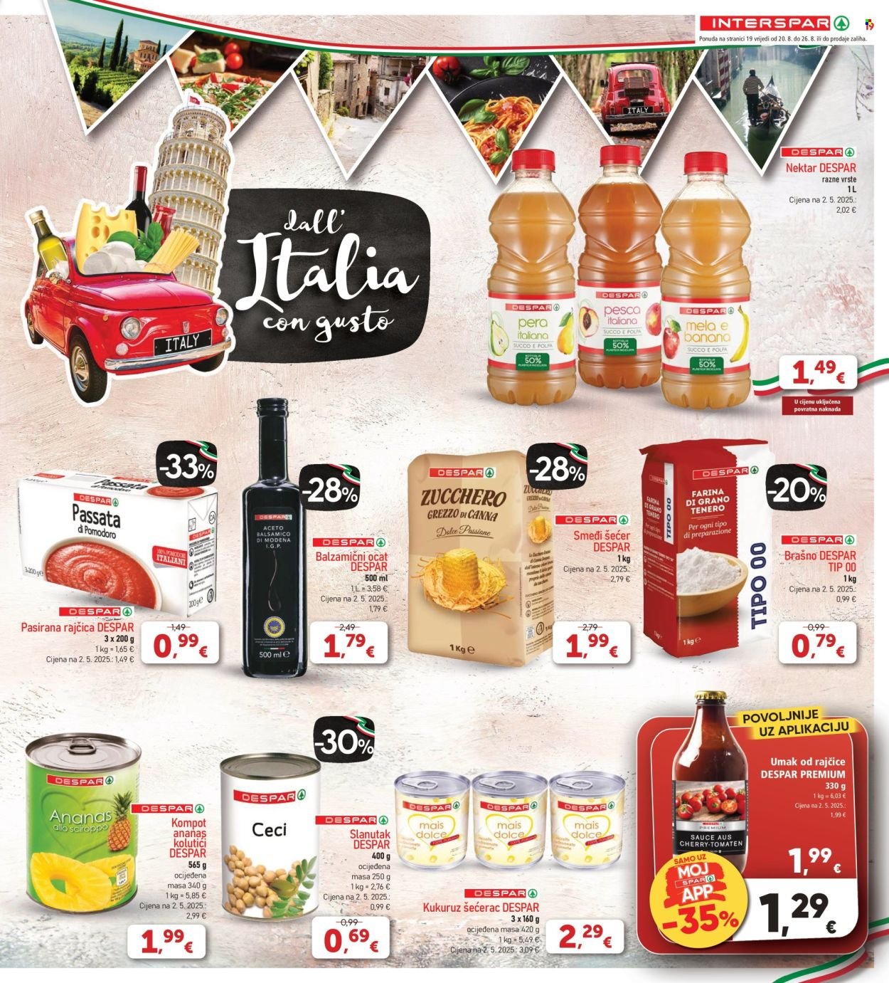 INTERSPAR katalog - Od srijede 20.08.2025.