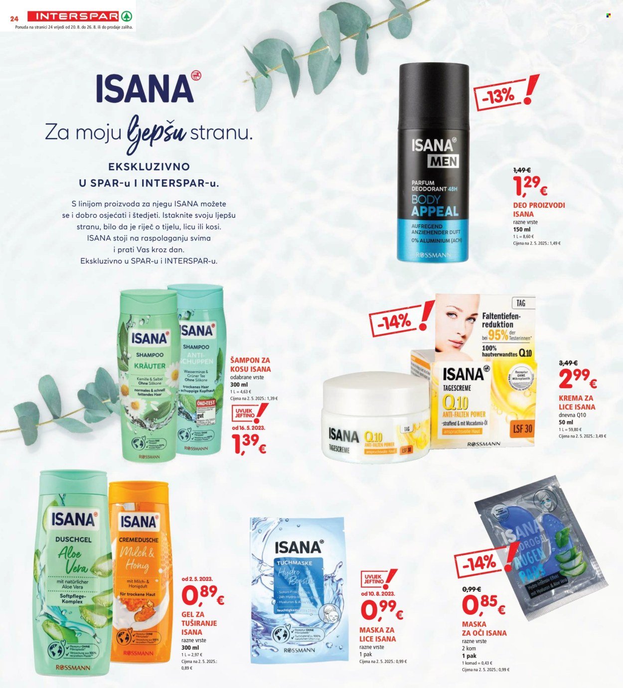 INTERSPAR katalog - Od srijede 20.08.2025.