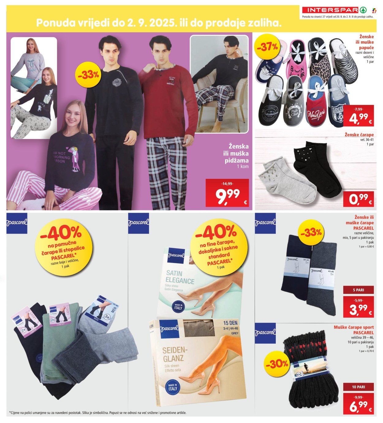 INTERSPAR katalog - Od srijede 20.08.2025.