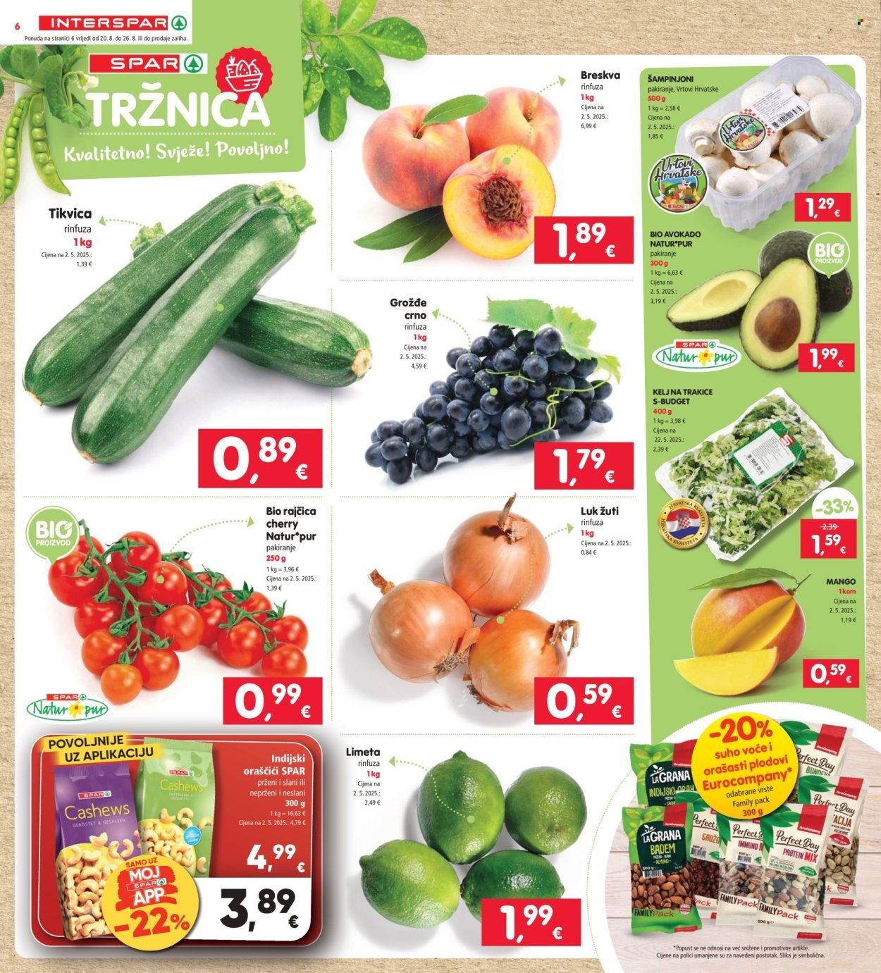 INTERSPAR katalog - Od srijede 20.08.2025.