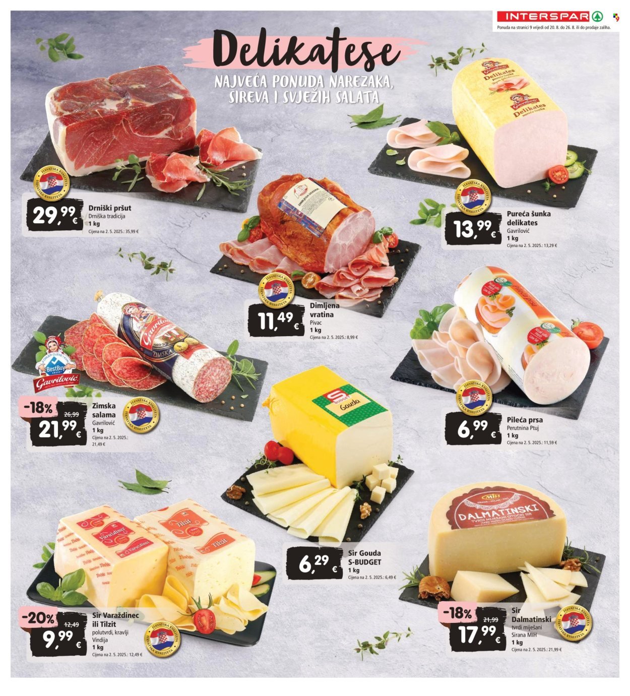 INTERSPAR katalog - Od srijede 20.08.2025.