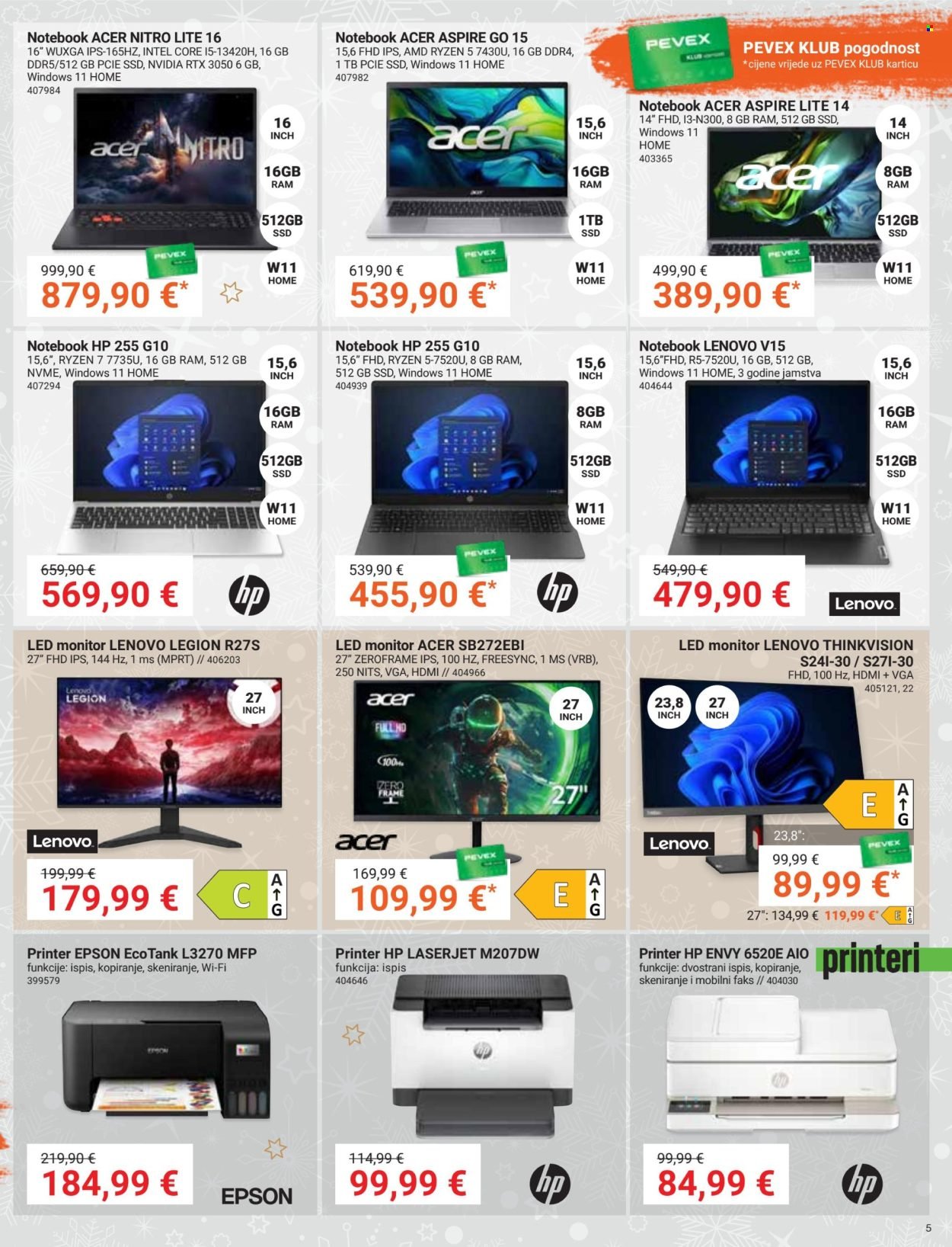 PEVEX katalog - Od četvrtka 27.11.2025.