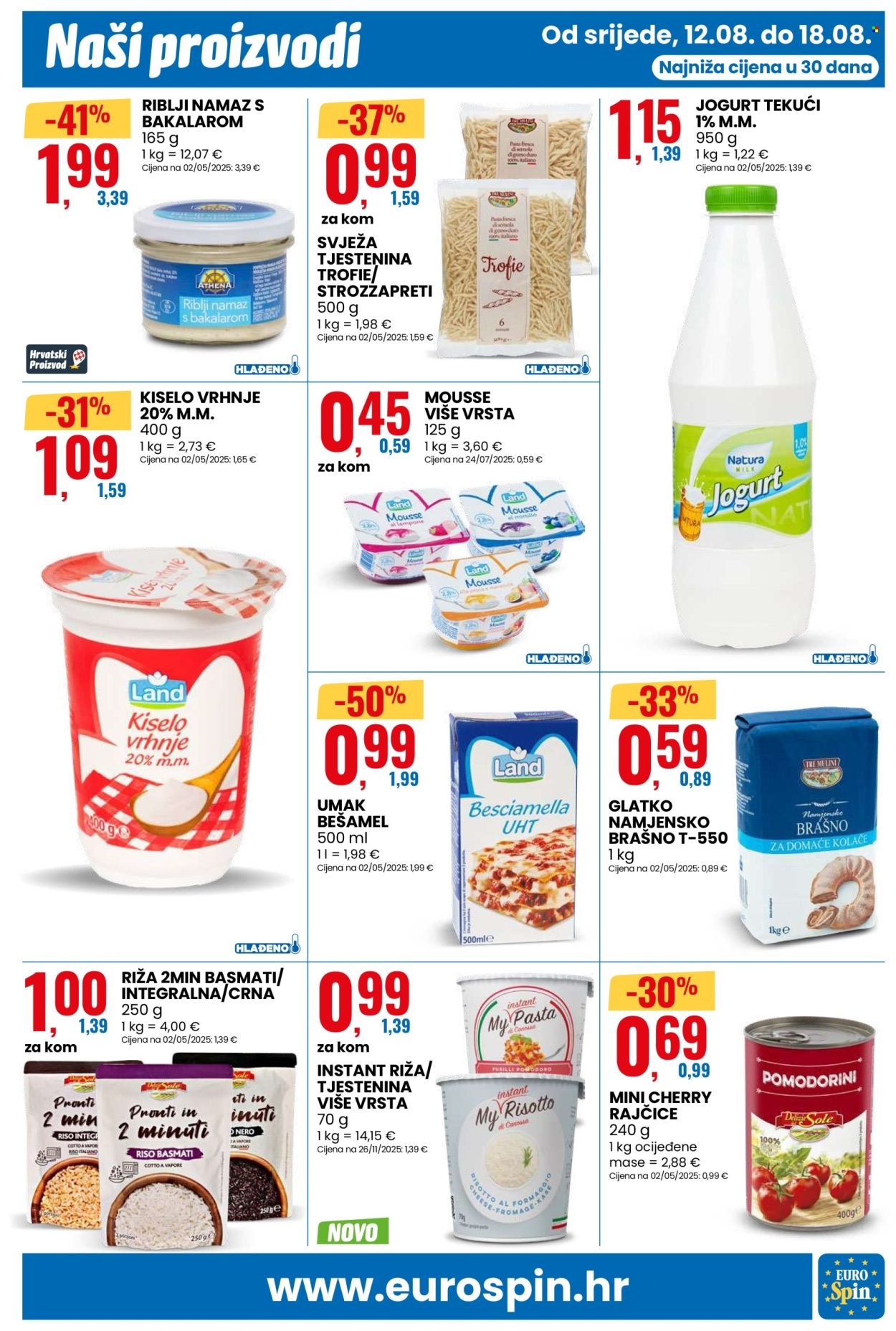 EUROSPIN katalog - Od srijede 12.08.2026.