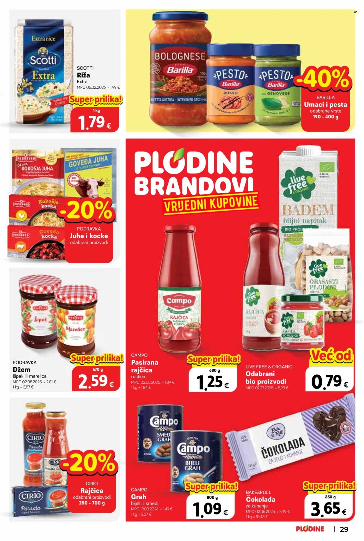 PLODINE katalog - CIJENE PLAVE UŠTEDE PRAVE!