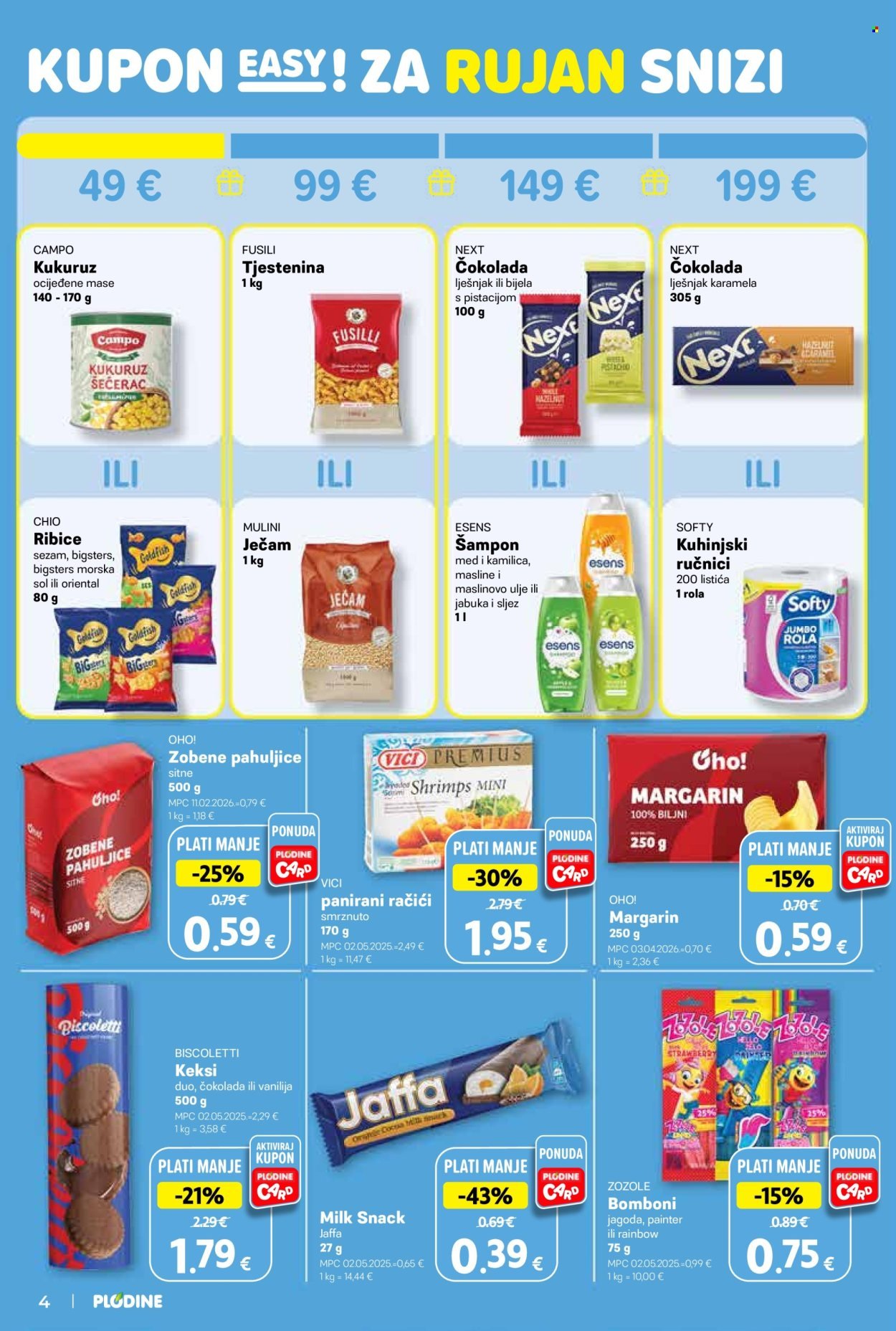PLODINE katalog - CIJENE PLAVE UŠTEDE PRAVE!