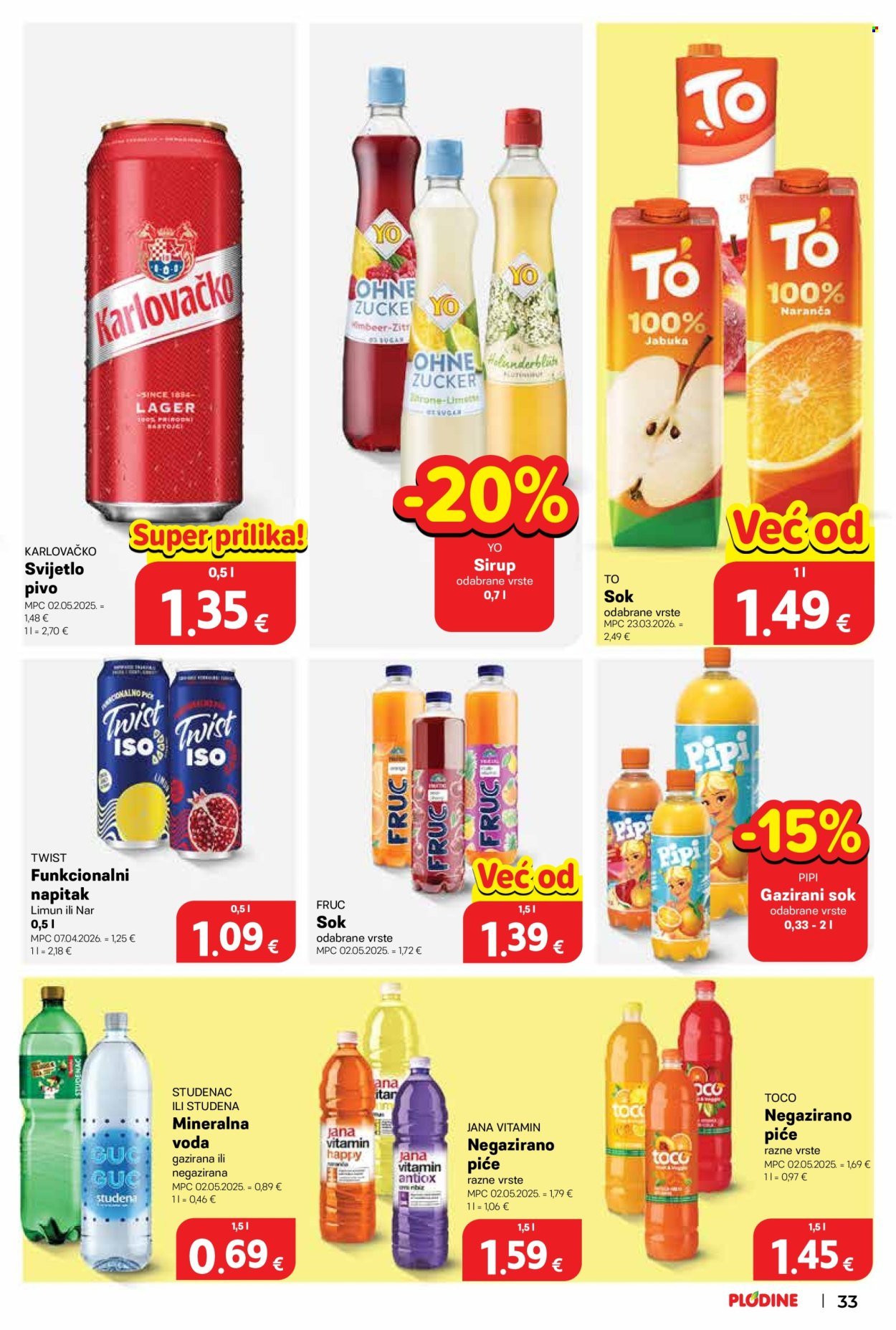 PLODINE katalog - CIJENE PLAVE UŠTEDE PRAVE!