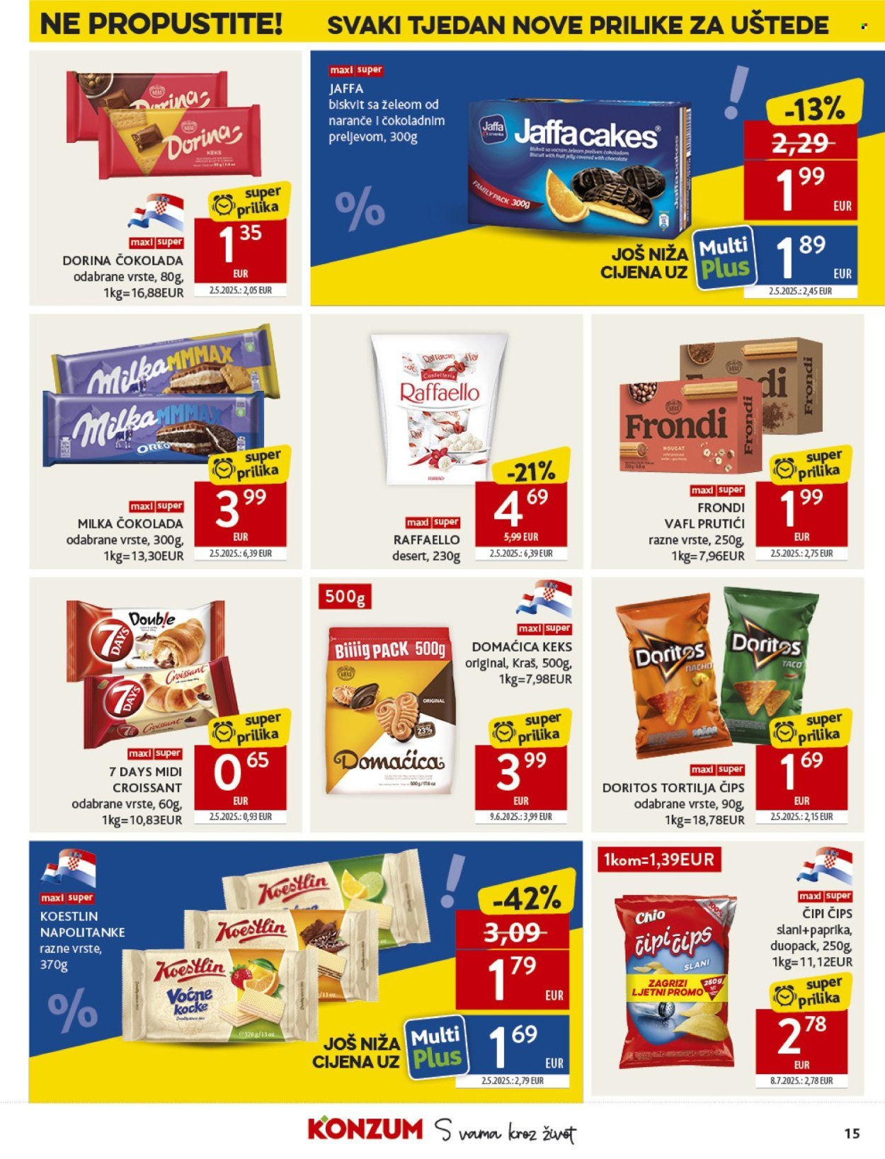 KONZUM katalog - Od srijede 23.07.2025.