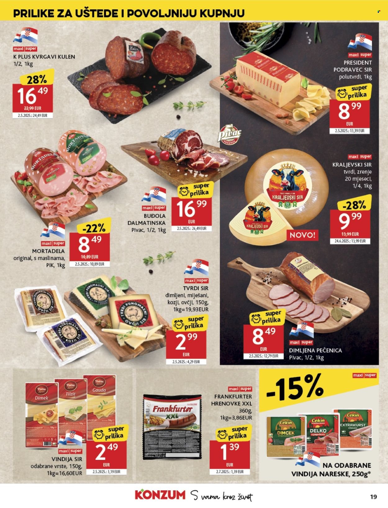 KONZUM katalog - Od srijede 23.07.2025.