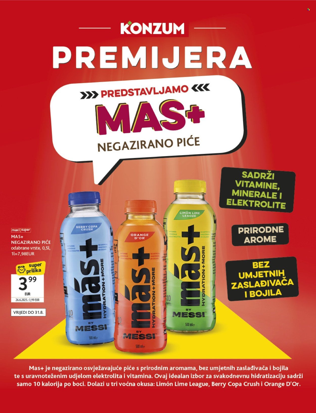 KONZUM katalog - Od srijede 23.07.2025.