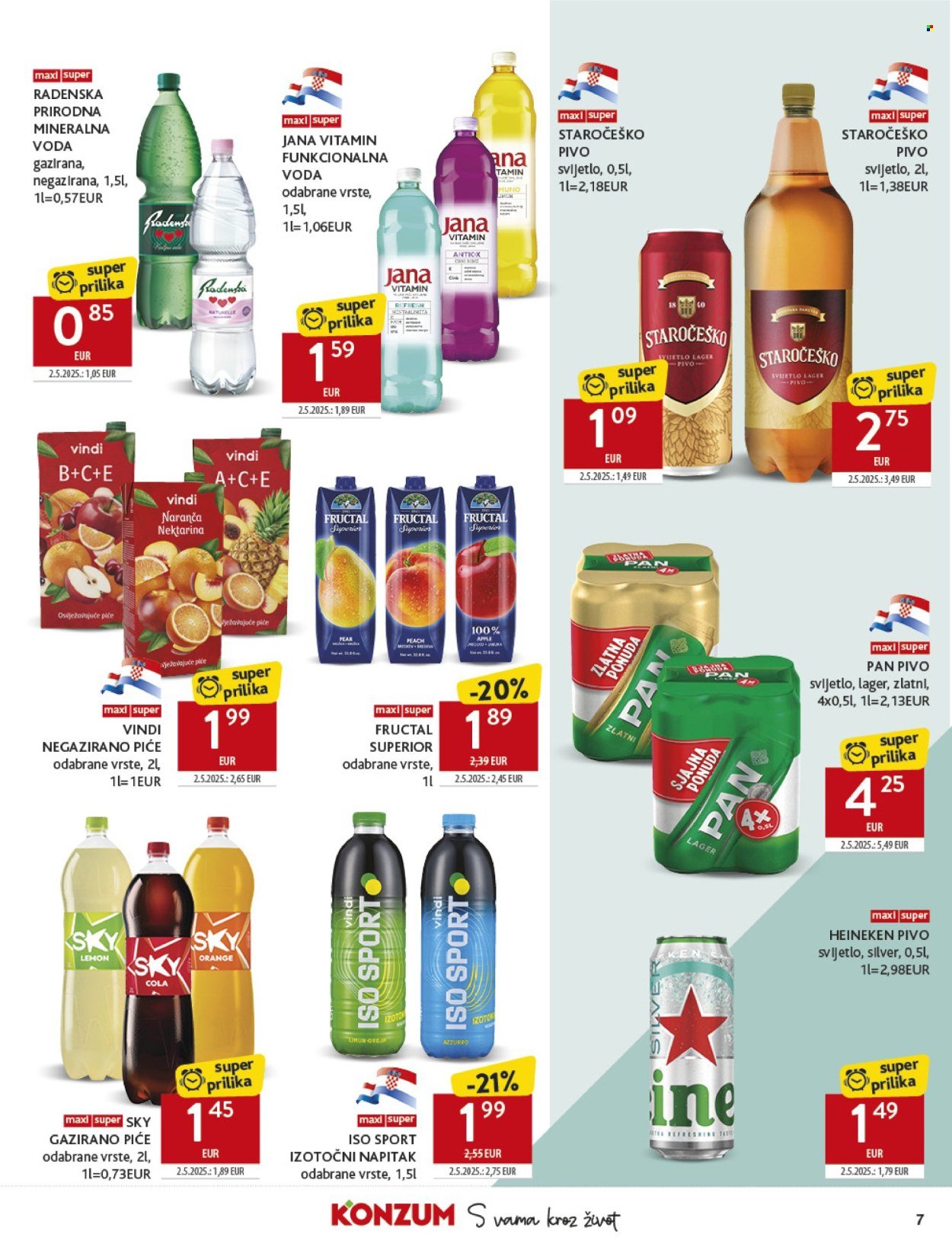 KONZUM katalog - Od srijede 23.07.2025.