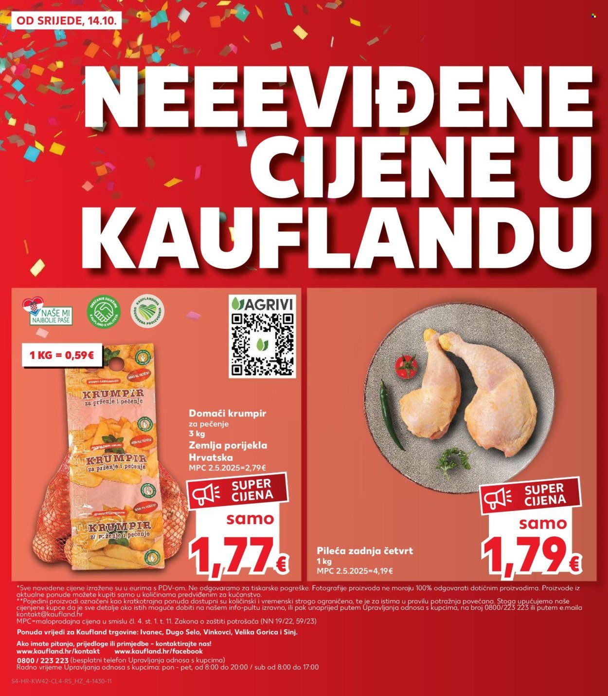 KAUFLAND katalog - Od srijede 14.10.2026.