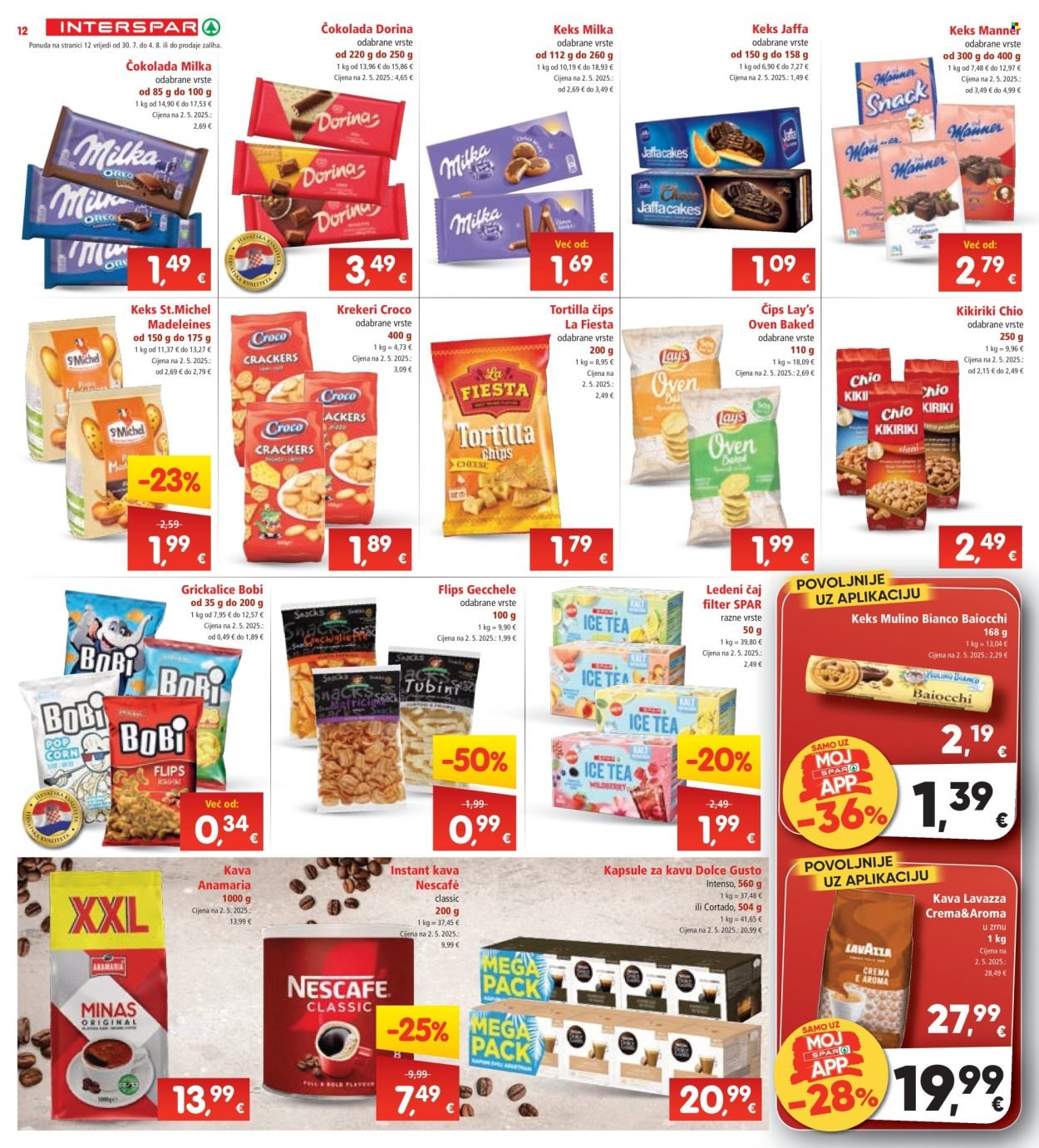 INTERSPAR katalog - Od srijede 30.07.2025.