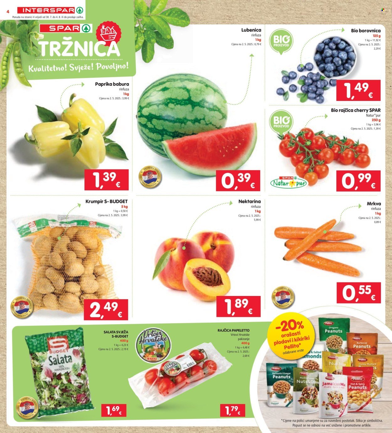 INTERSPAR katalog - Od srijede 30.07.2025.