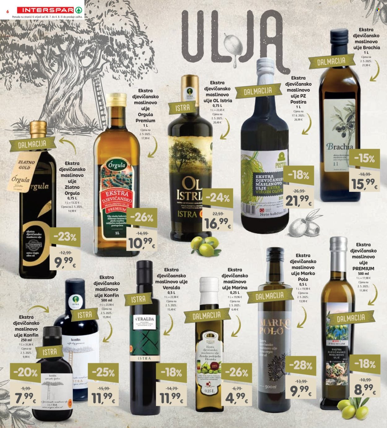 INTERSPAR katalog - Od srijede 30.07.2025.