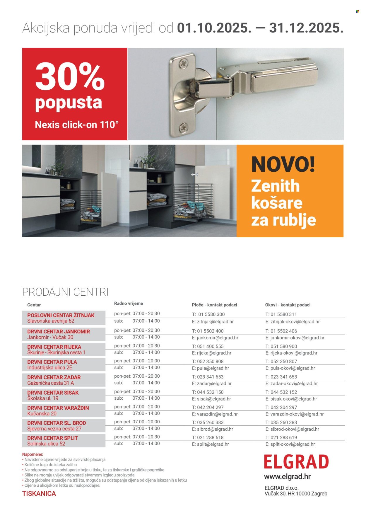 ELGRAD katalog - Od srijede 01.10.2025.