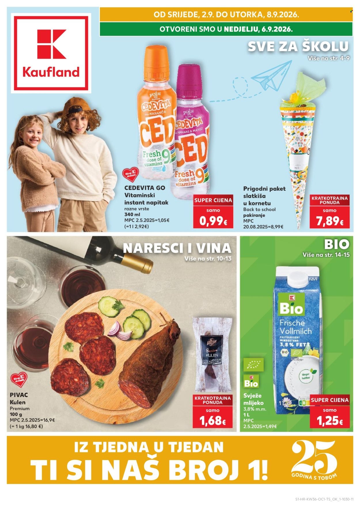 KAUFLAND katalog - Od srijede 02.09.2026.
