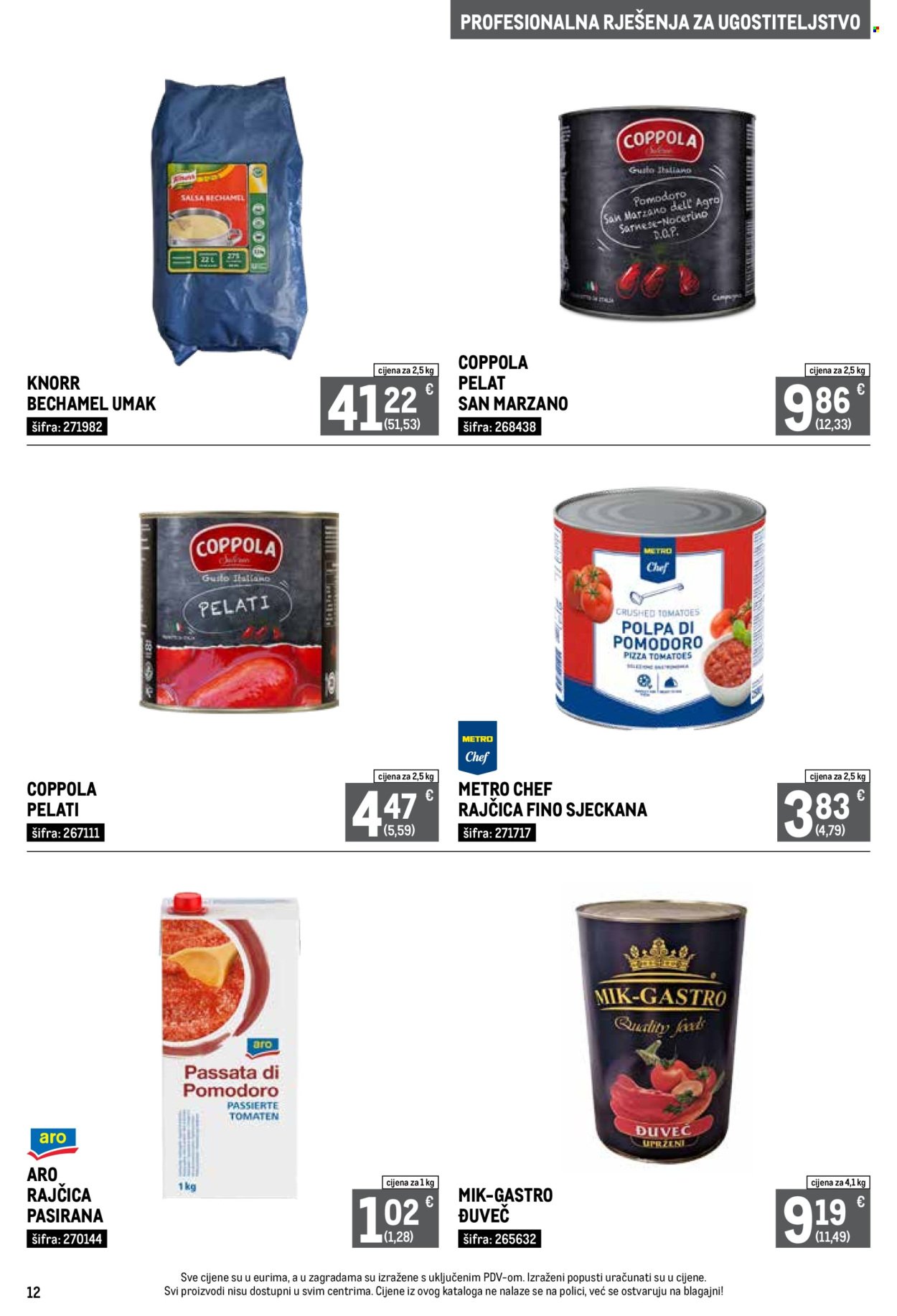 METRO katalog - Profesionalna rješenja za ugostiteljstvo