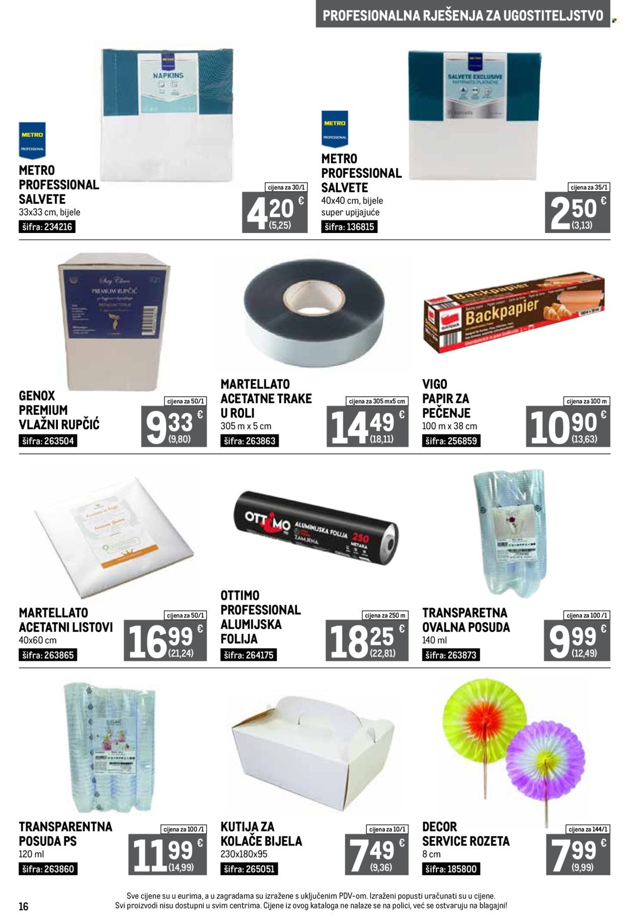 METRO katalog - Profesionalna rješenja za ugostiteljstvo