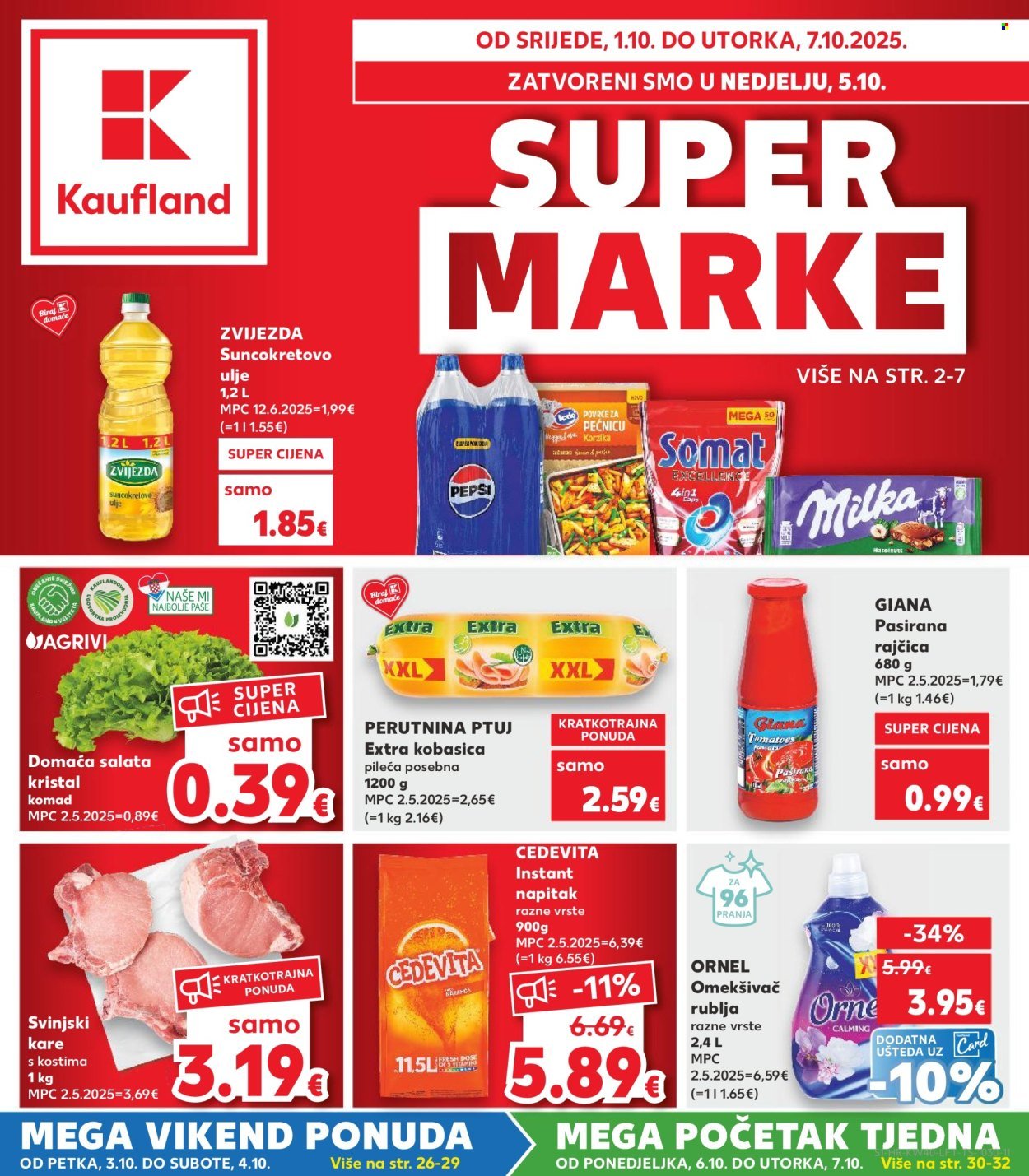KAUFLAND katalog - Od srijede 01.10.2025.